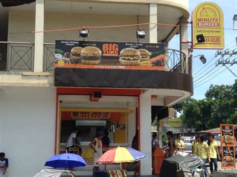 hamburger caloocan city|Minute Burger .